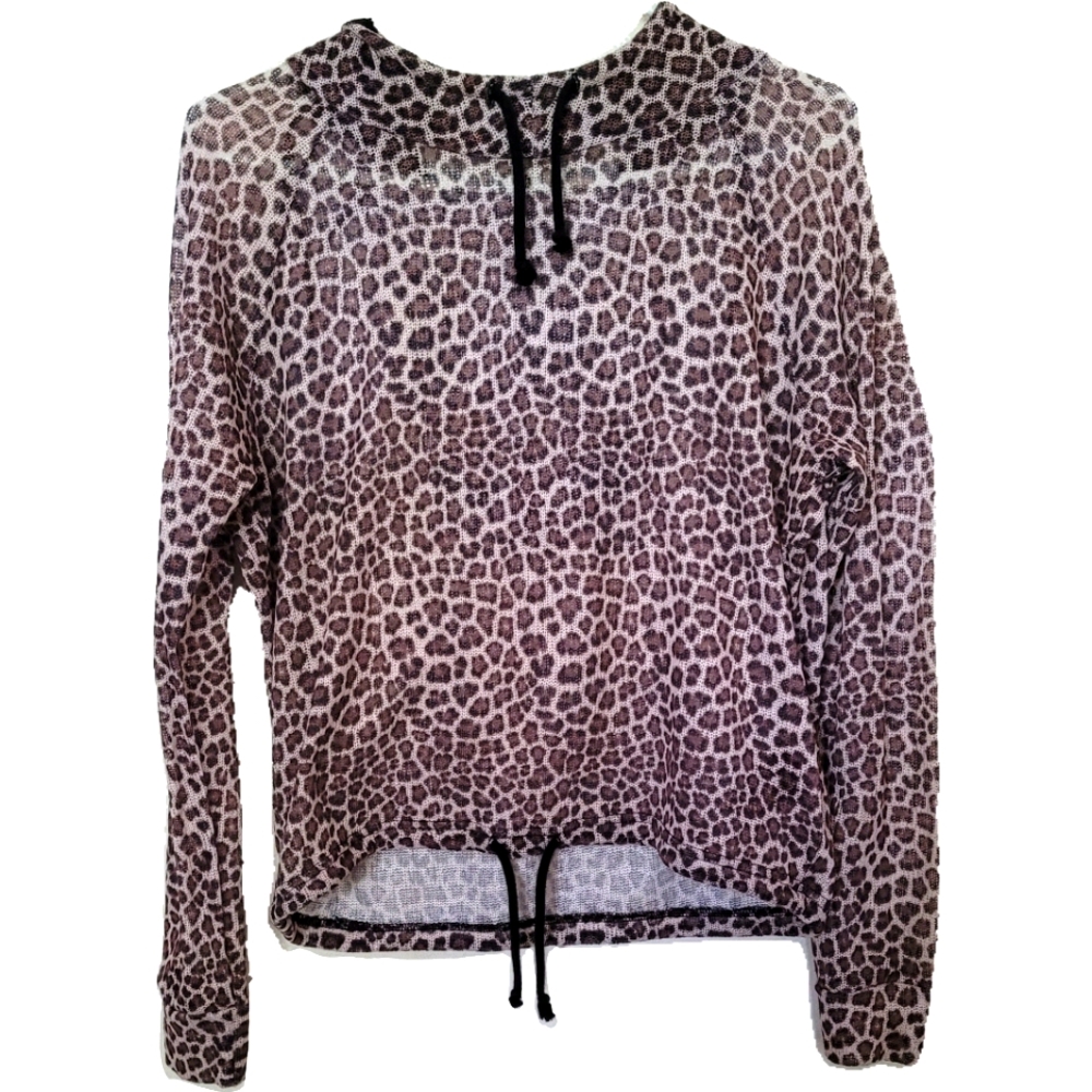 Leopard Print Hoddie